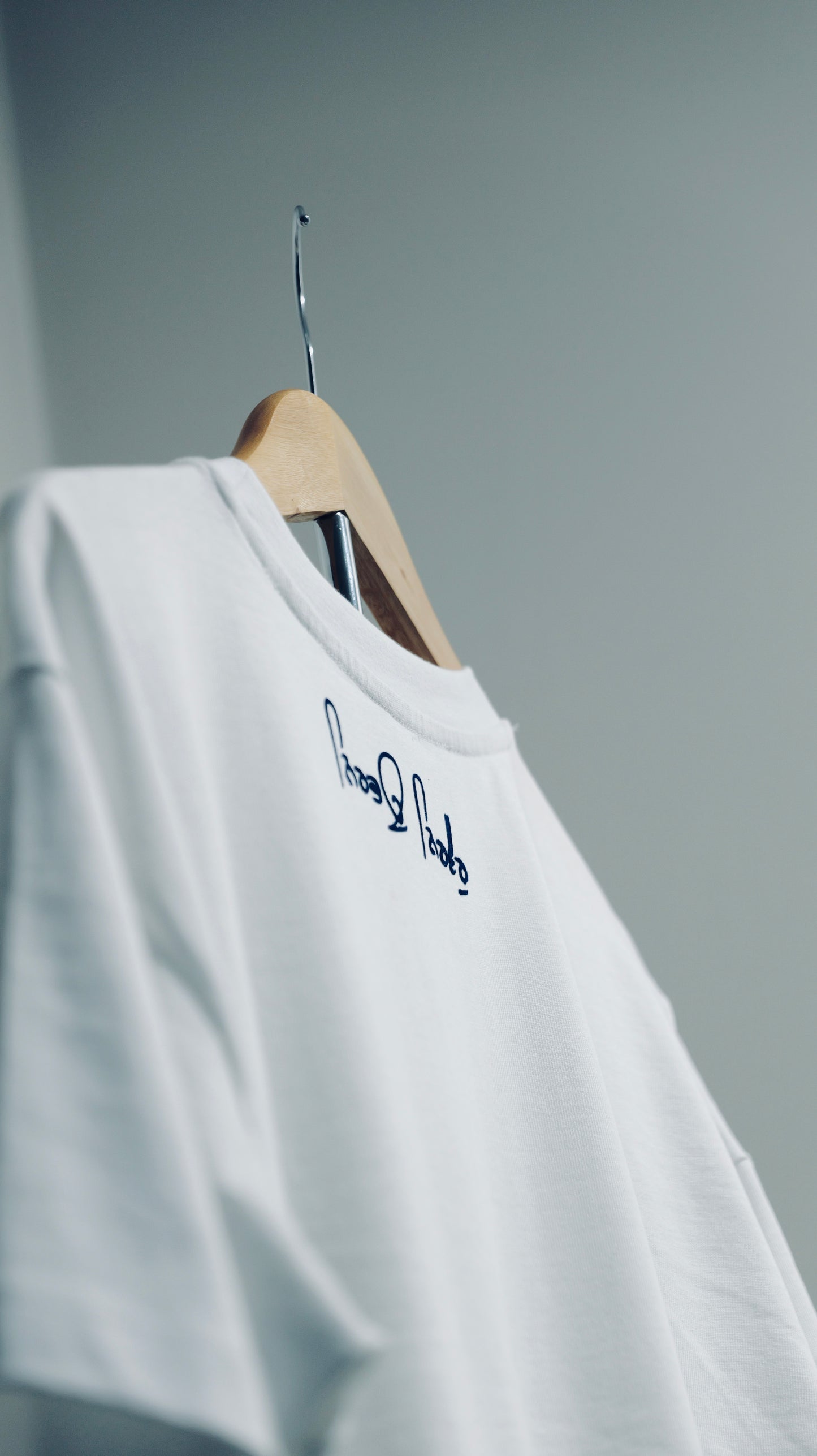 Velvet print custom T-shirt