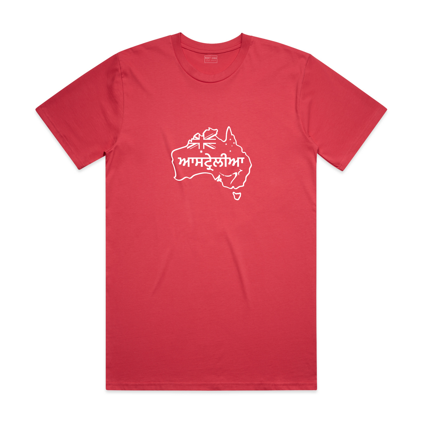 The Root Origin-Tee Australia map