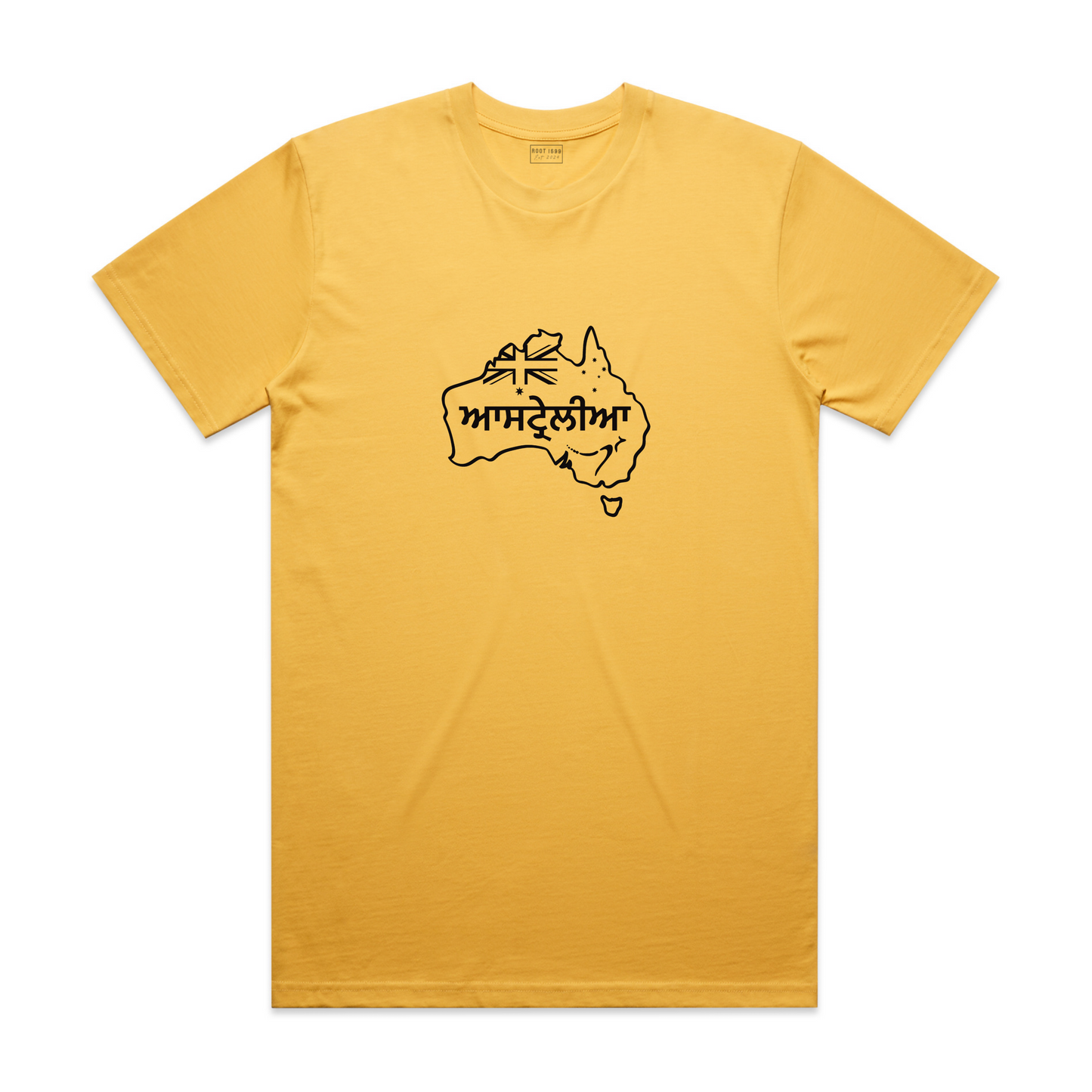 The Root Origin-Tee Australia map