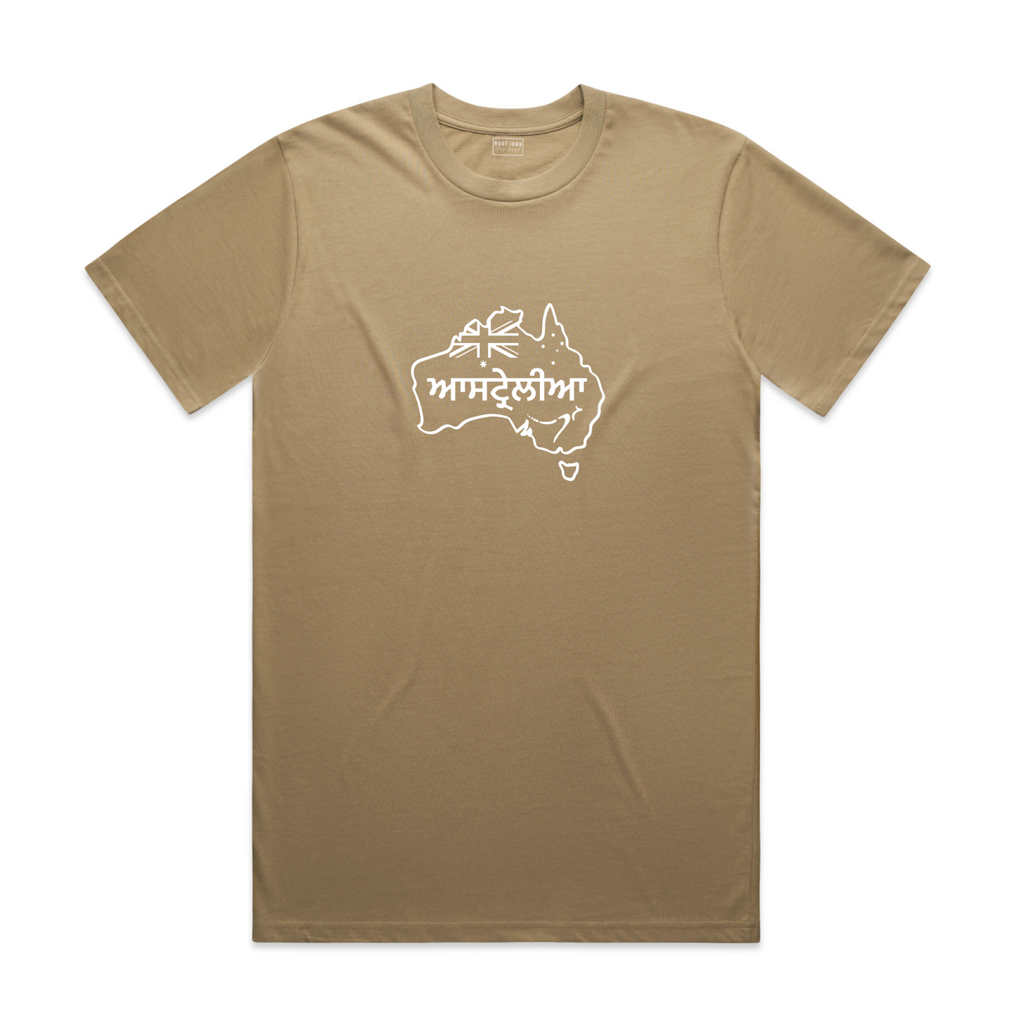 The Root Origin-Tee Australia map