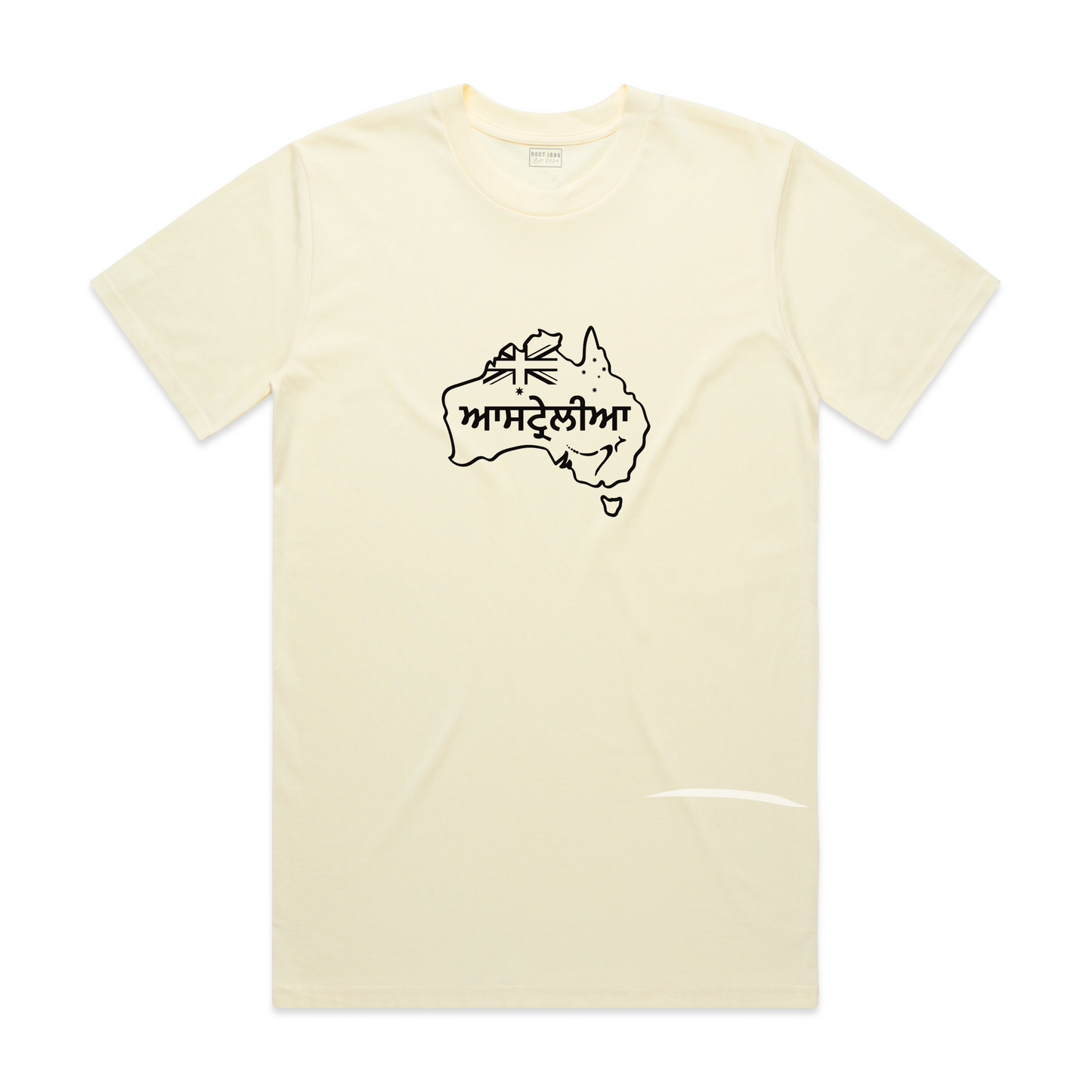 The Root Origin-Tee Australia map