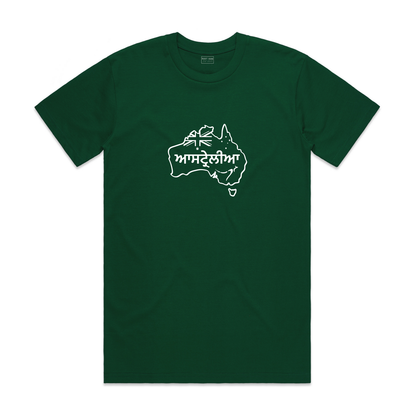The Root Origin-Tee Australia map