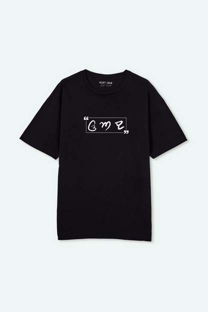 (Punjabi alphabets) glow in Dark 100% cotton BOX fit t-shirt