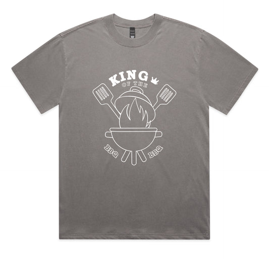 King of the BBQ heavy faded T-shirt