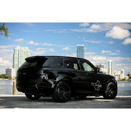 HARYANA MAP Car Decal
